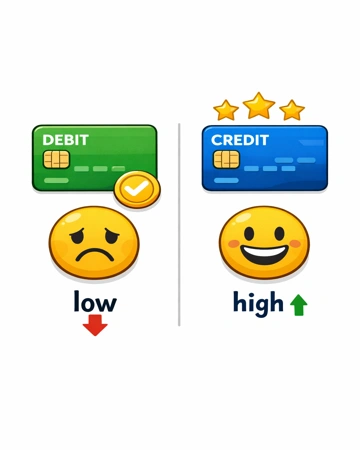 체크카드 신용카드 사용에 따른 신용점수 차이 설명12