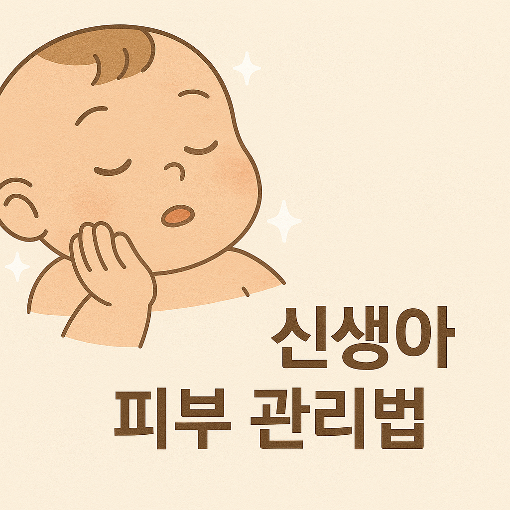 예민한 신생아 피부 관리 A to Z! 건강하고 촉촉하게✨