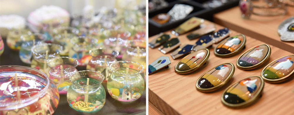 문화의 거리내에 위치한 장식품 상점