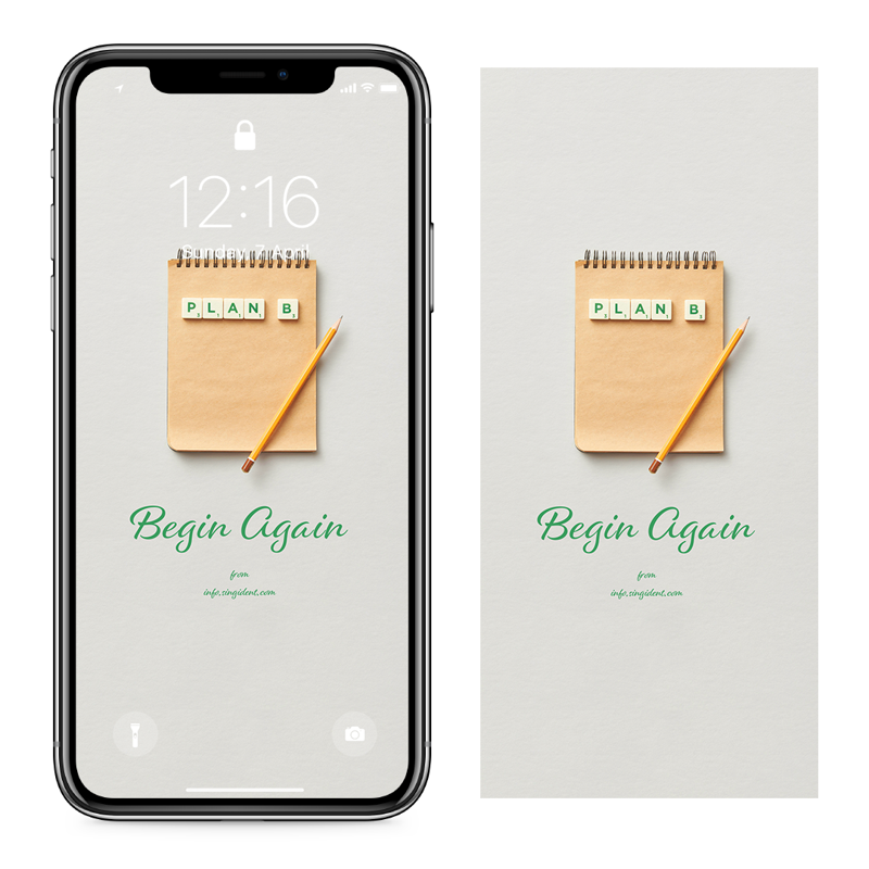 07 플랜B C - Begin Again 아이폰가을배경화면