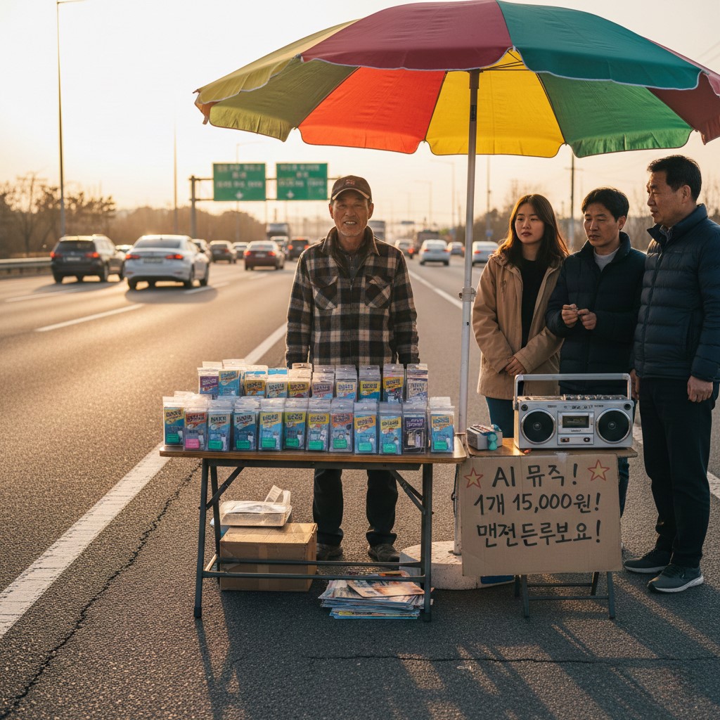 AI 음악 노점상