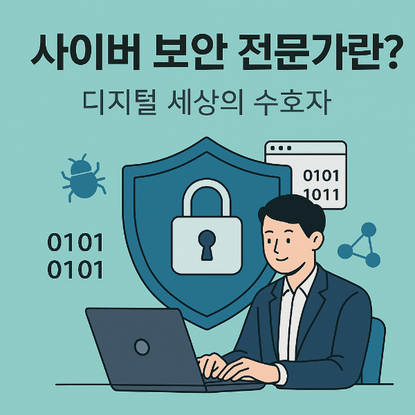 사이버 보안 전문가란? 디지털 세상의 수호자