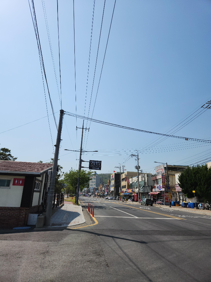 浦項 九龍浦 日本家屋街 入口 看板