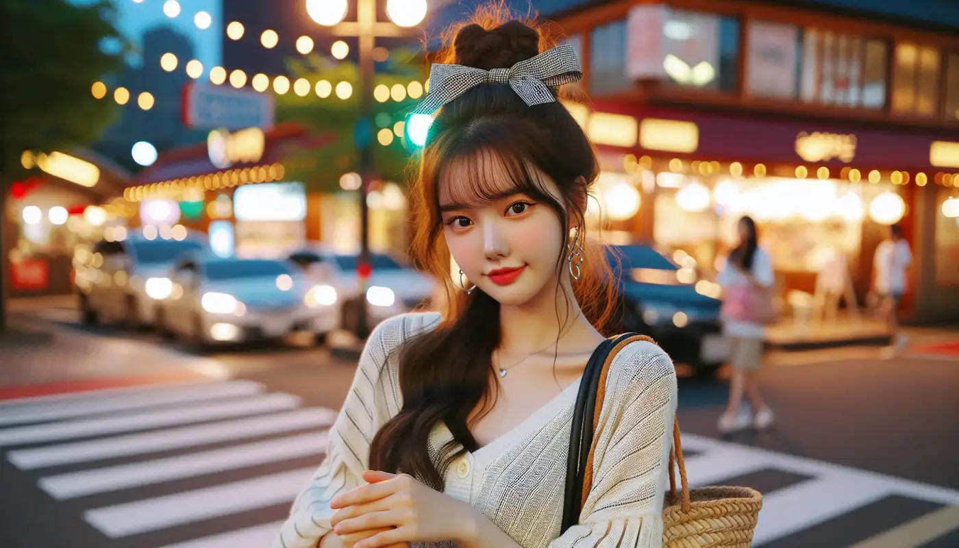 서울근교-단풍명소-드라이브-코스로-나들이하는-여성의-모습