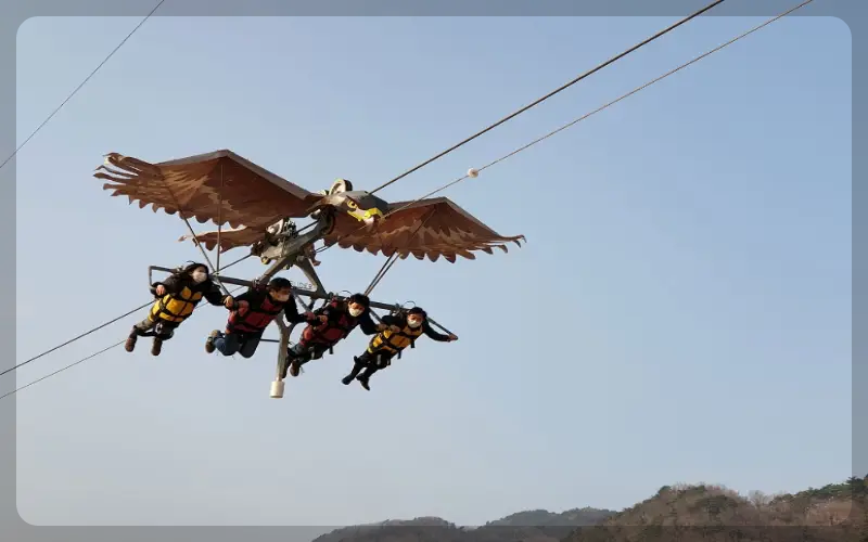 무릉 별유천지 스카이그라이더