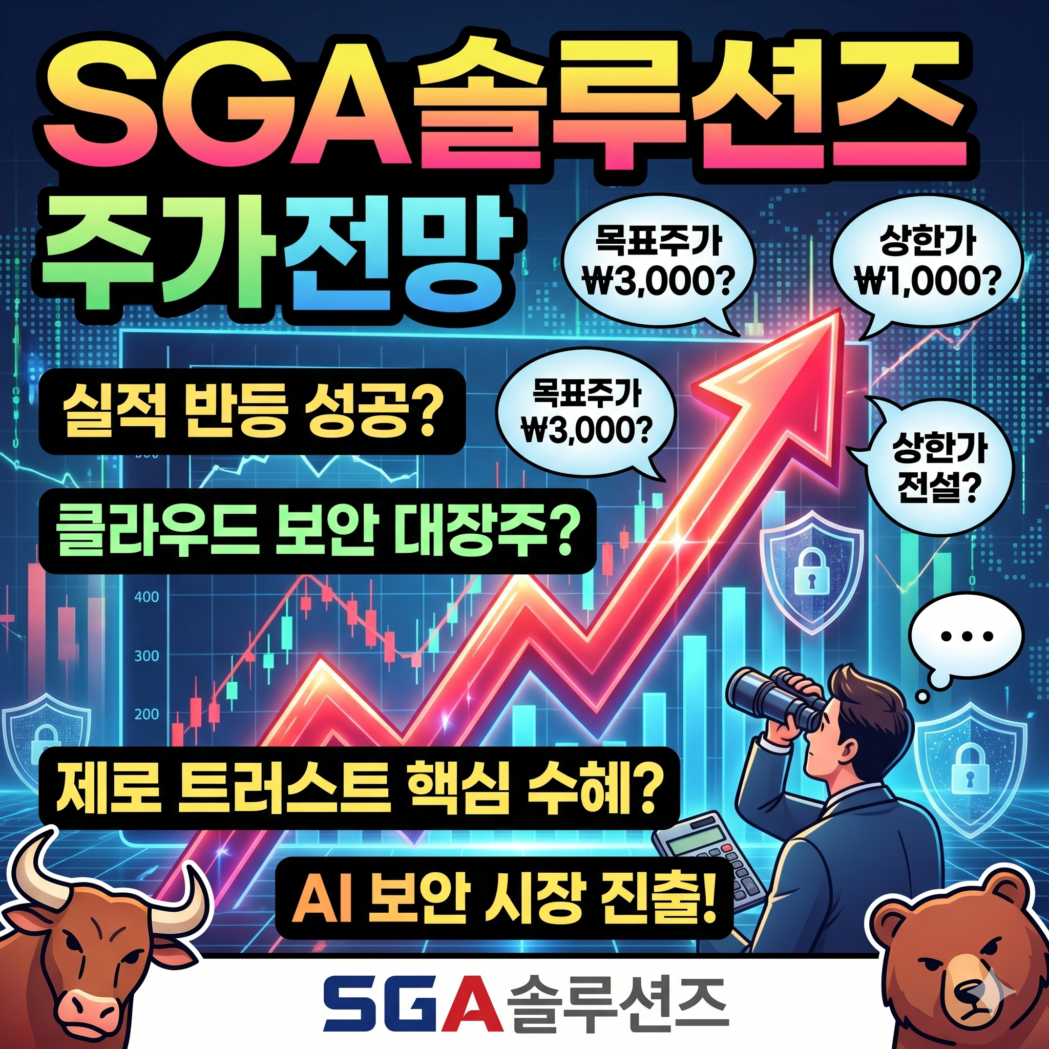 SGA솔루션즈 주가 전망