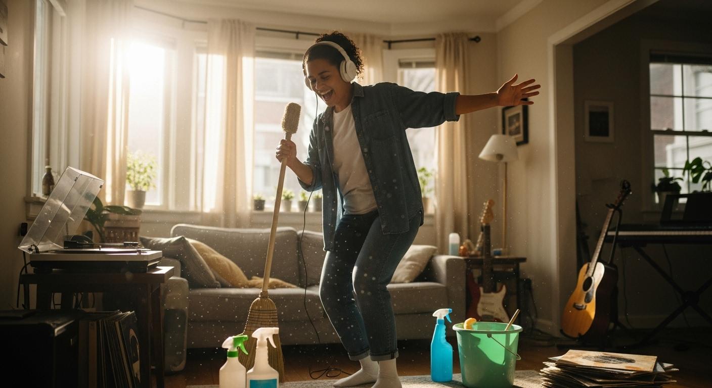 Music to Clean the House to