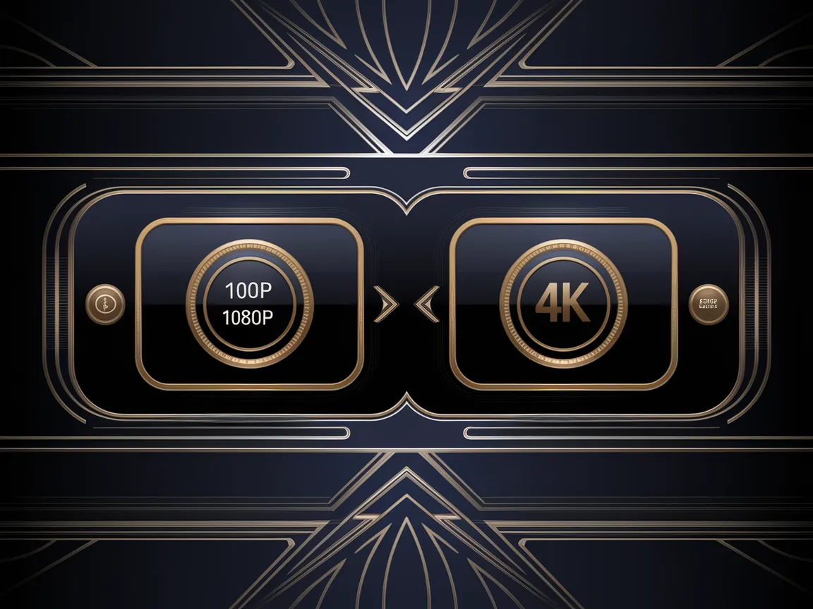 화질 설정 조절