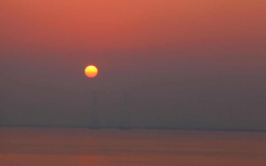 해돋이 명소 경기도 시화나래 휴게소
