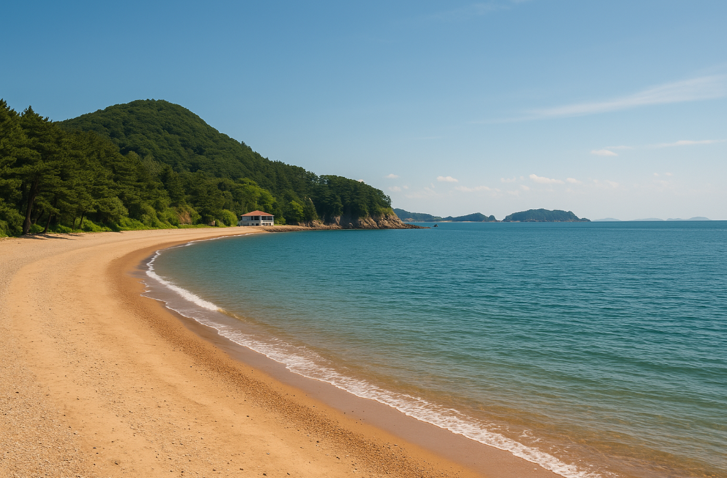 덕적도 해변
