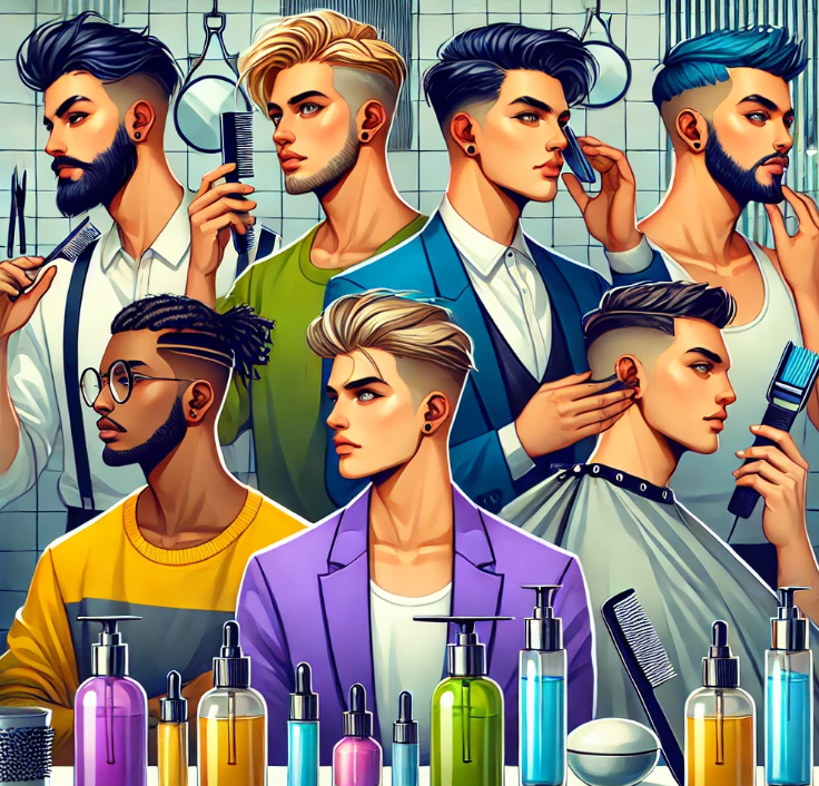 MZ세대를 위한 남성 그루밍 단계별 사진