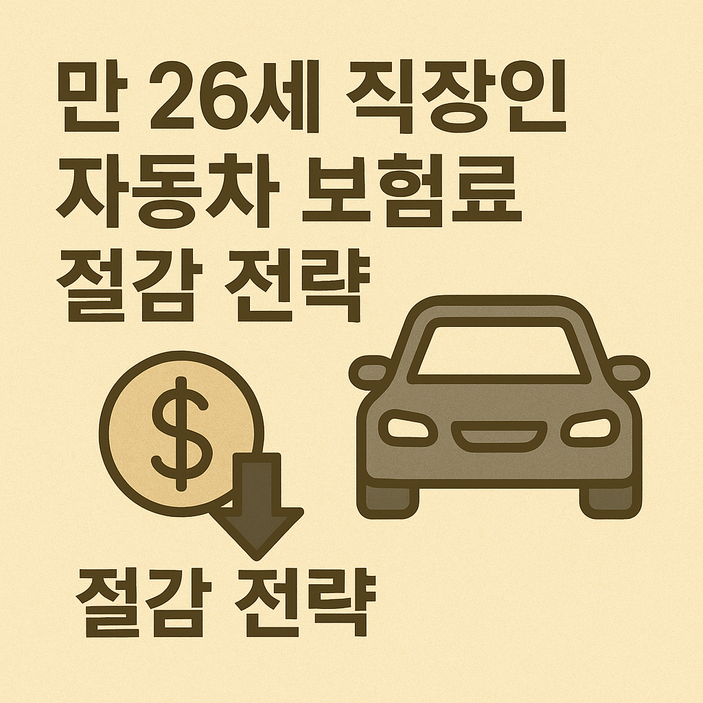 자동차 보험료를 나타내는 인포그래픽 이미지