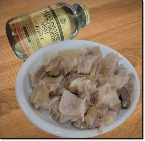 무릎 연골 영양제와 도가니