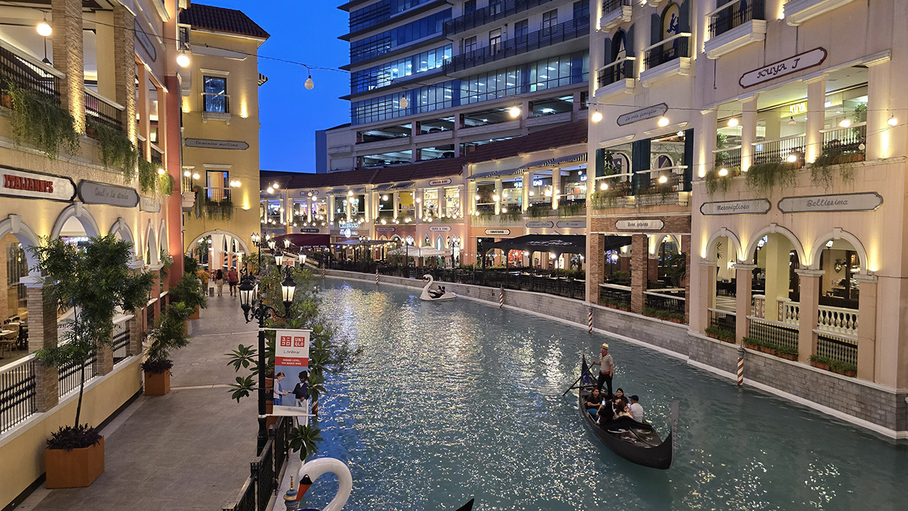 마닐라 베니스몰 곤돌라