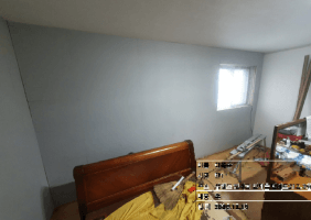 단열공사 후 도배를 마친 집