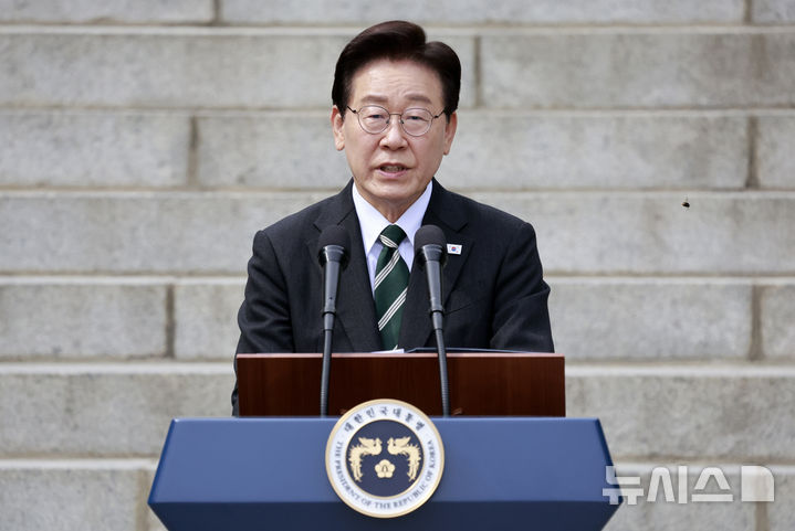이재명 대통령 축사: 현충사 방문, 이순신 정신과 AI 기술 강국으로의 도약