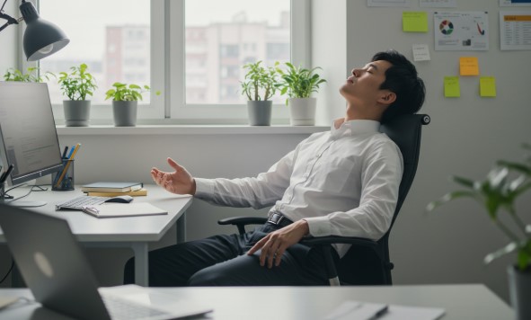 회사에서 하는 명상법 (3분 집중, 두뇌기술, 힐링팁)