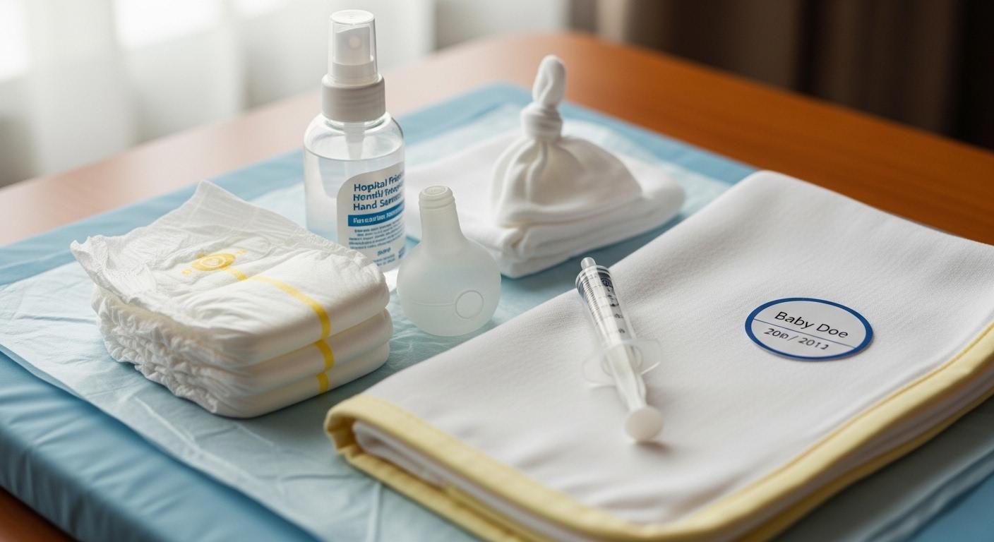 아기 병원 준비물