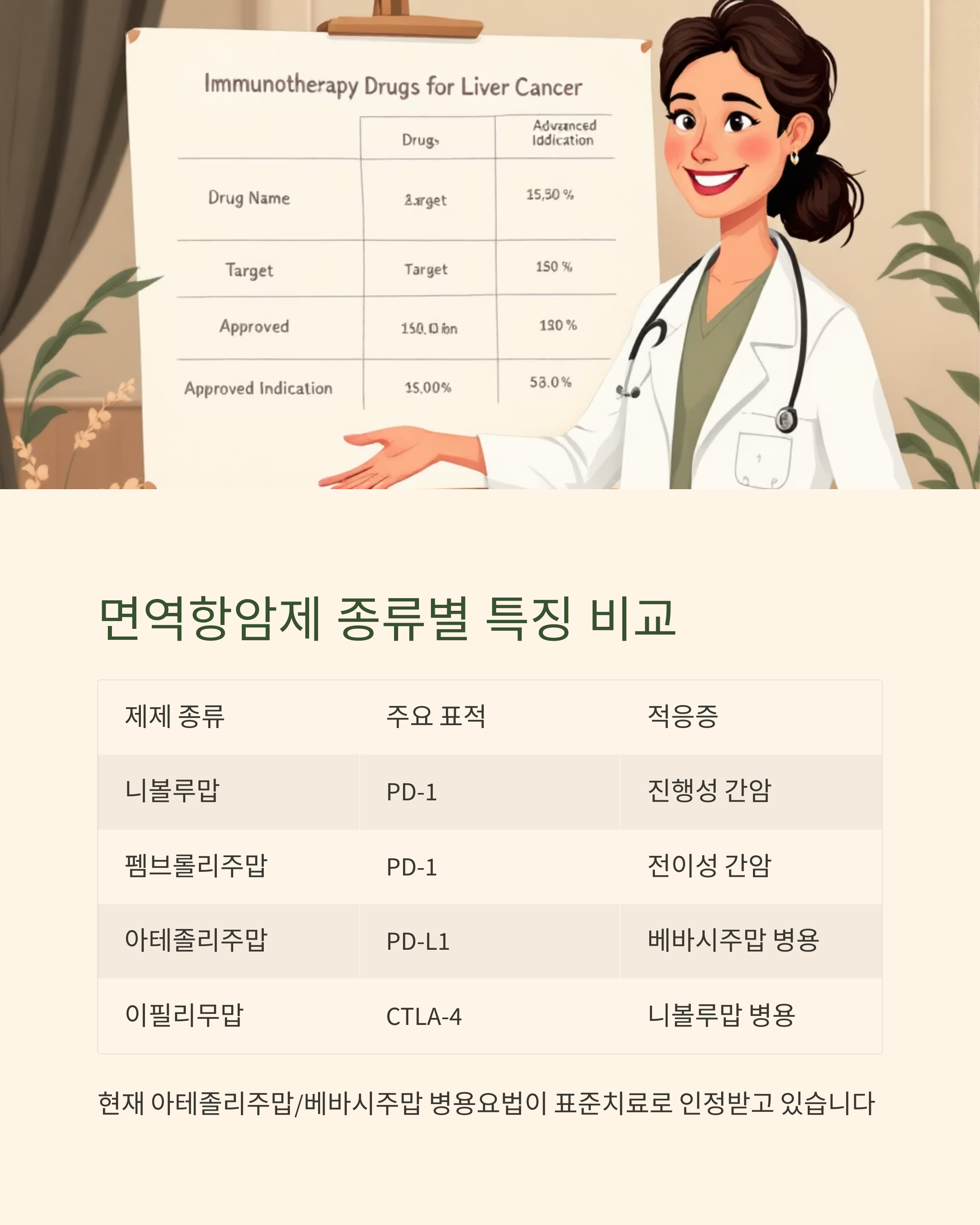 면역항암제 종류