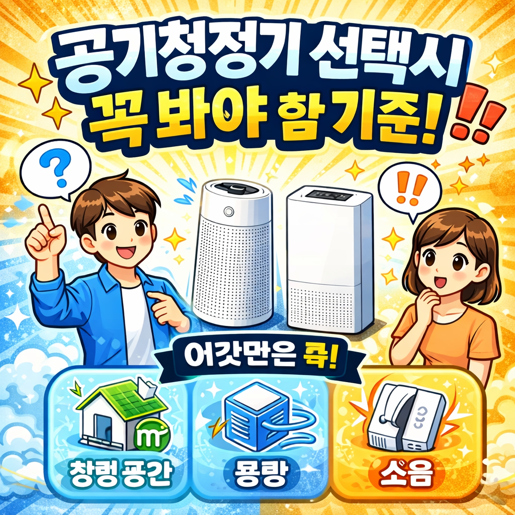공기청정기 선택 시 꼭 봐야 할 기준 관련사진