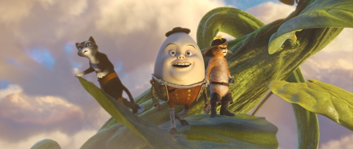 잭과콩나무위에있는키티말랑손과험티덤티와장화신은고양이