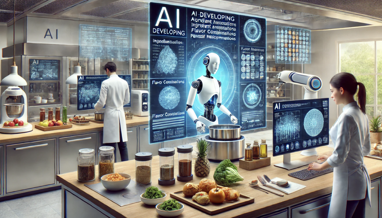 AI의 레시피 개발 과정, 주요 사례, 한계와 해결 과제