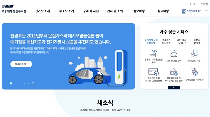 성북구 전기차 보조금 신청방법 2025년