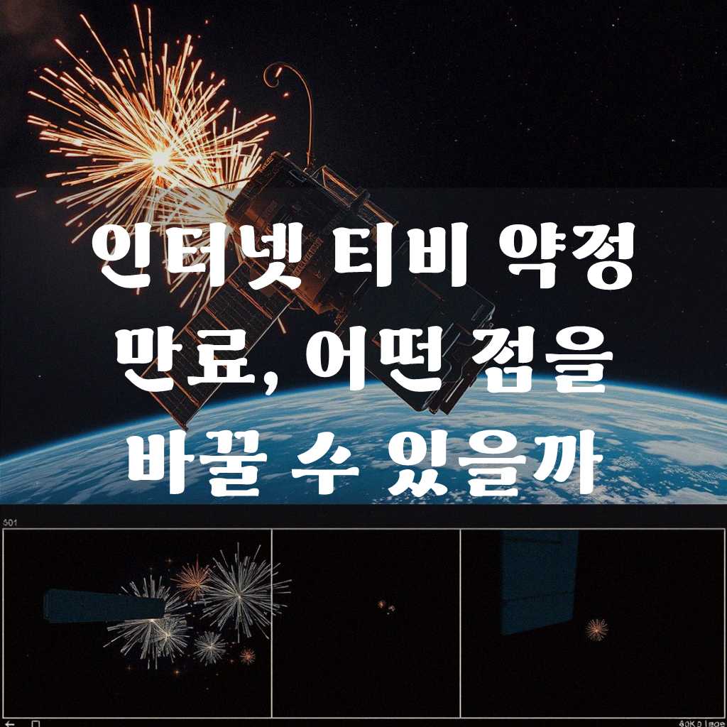 인터넷 티비 약정 끝나갈 때, 새롭게 알아보니