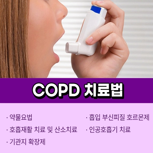 만성폐쇄성폐질환 치료법