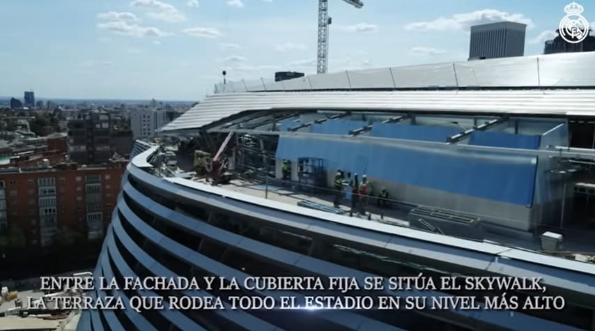 레알 마드리드의 개조된 산티아고 베르나베우 경기장 공개 VIDEO: Real Madrid reveals revamped Santiago Bernabéu stadium