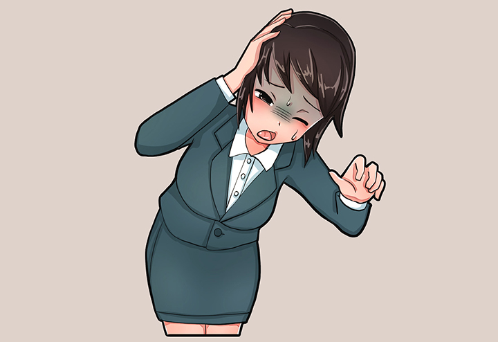 어지러움-증상이-생긴-여성