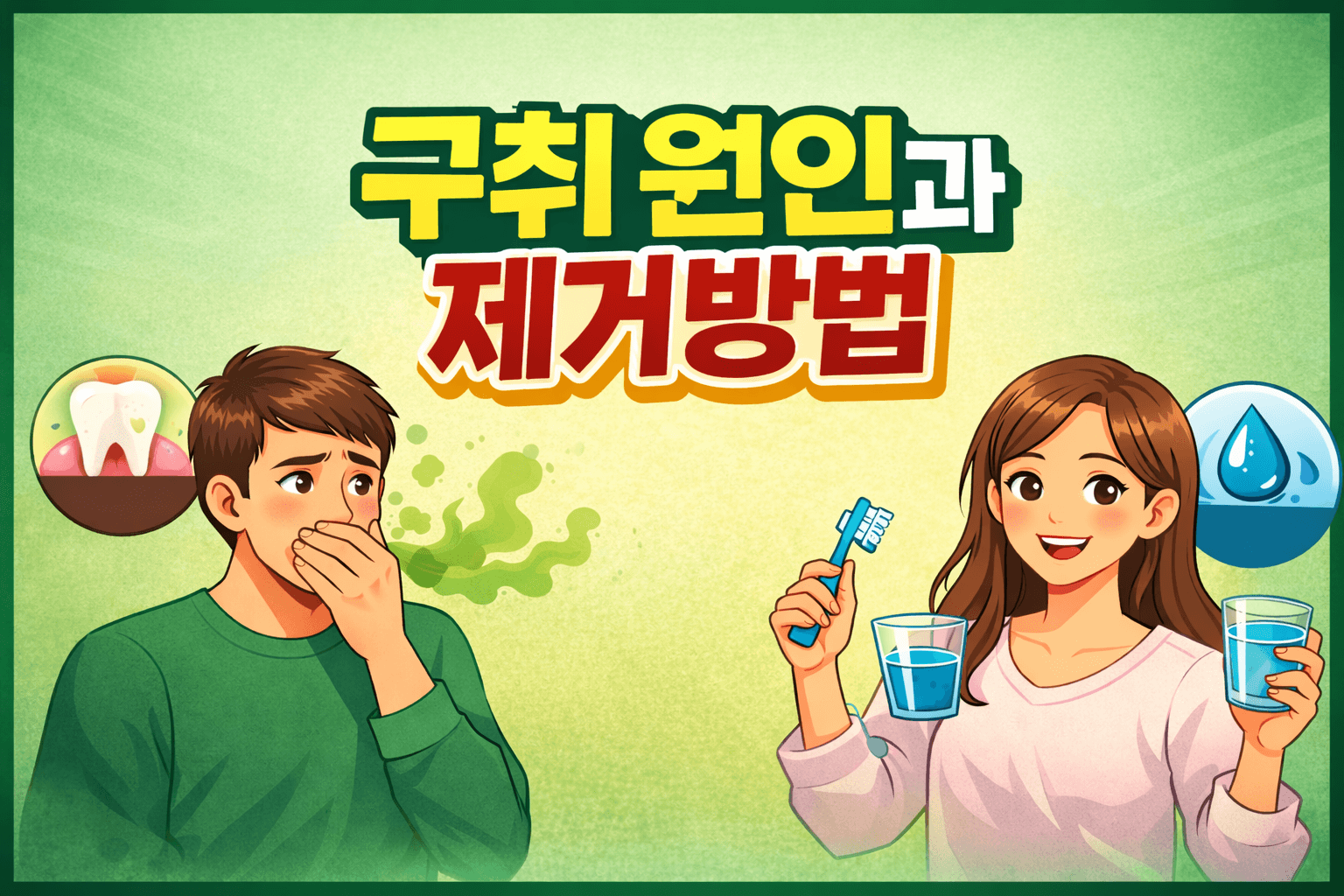 구취 제거를 위한 실전 가이드: 원인부터 근본적 치료까지