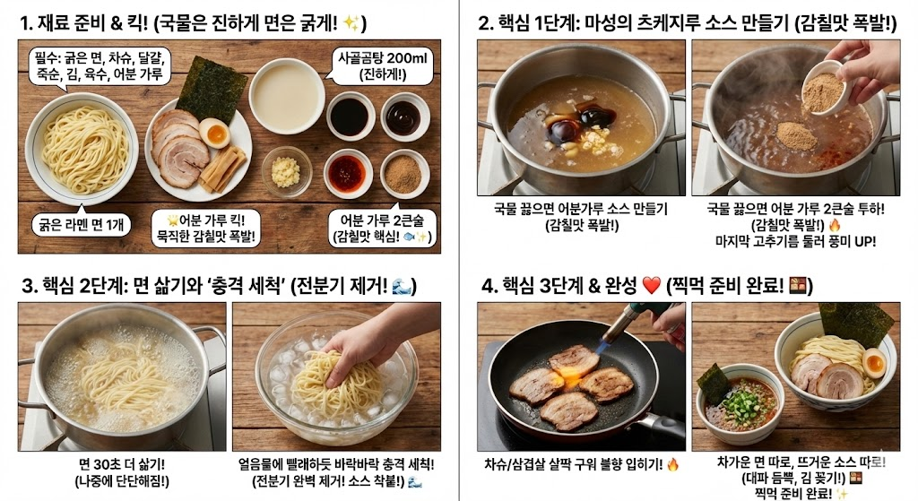 찍어먹는 라멘 레시피