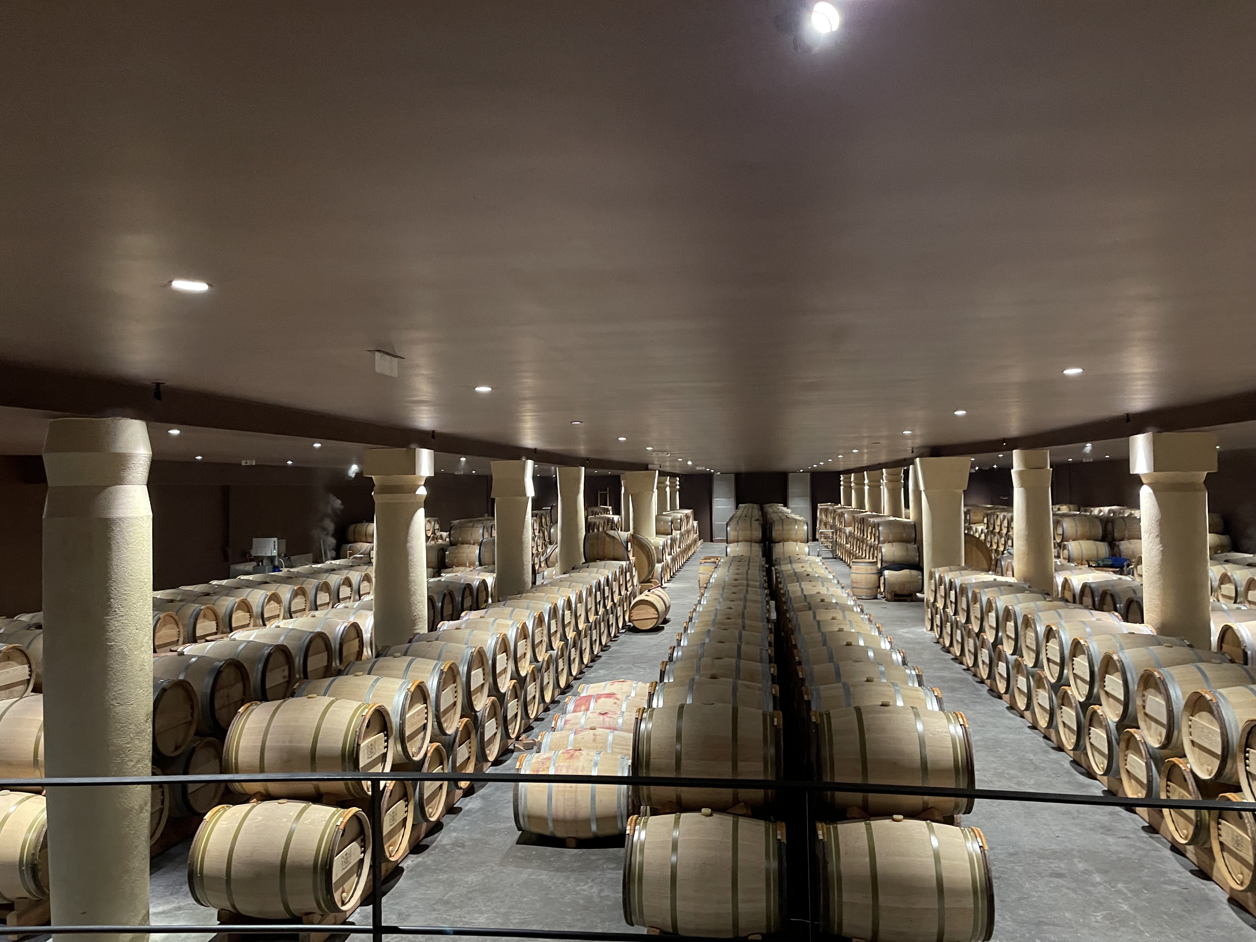 Ch&acirc;teau Pichon Baron 1번 숙성 창고