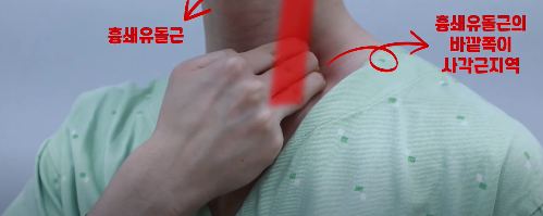 목, 어깨 담 걸렸을 때 빨리 푸는 법 스트레칭 4가지