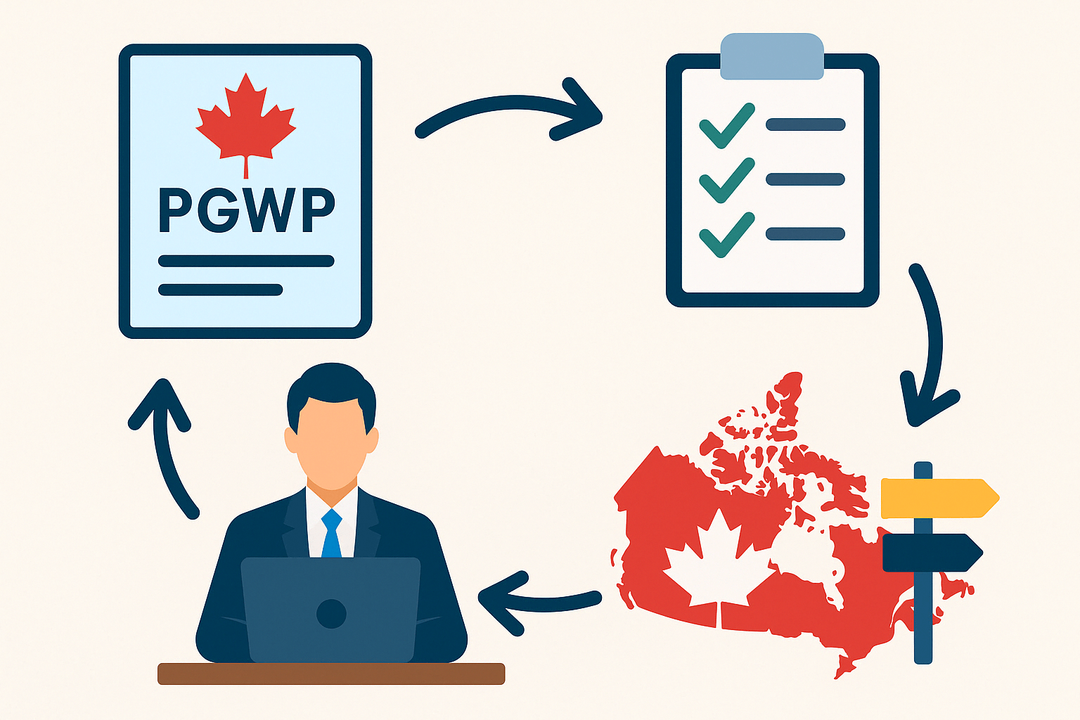 팬쇼컬리지 졸업 후 PGWP 신청: 캐나다 런던 취업과 이민 로드맵