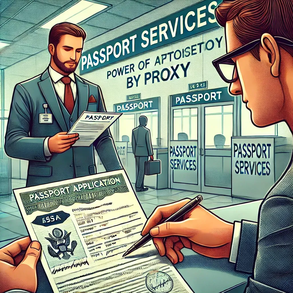 여권-대리신청-신원확인-위임장-검토