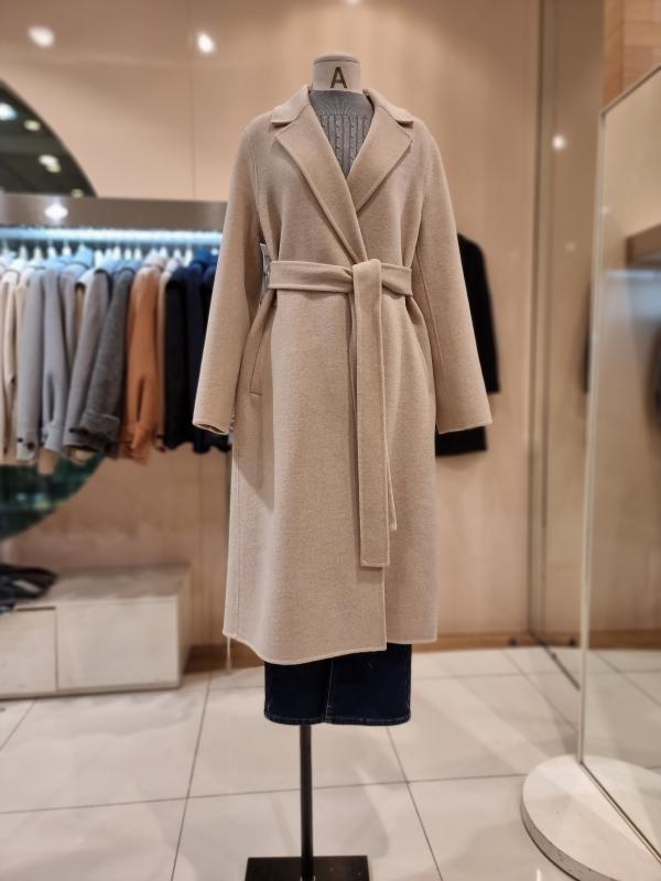 SOUP 핸드메이드 루즈핏 모직 롱코트 SZBHC30