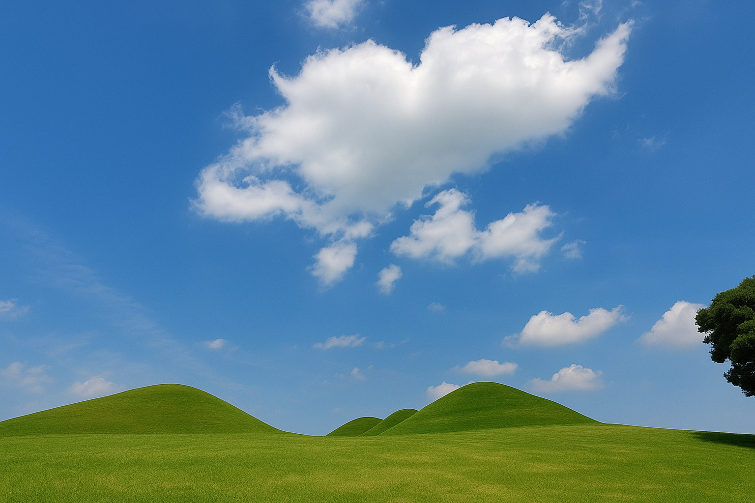 경주 송학동 고분군 사진