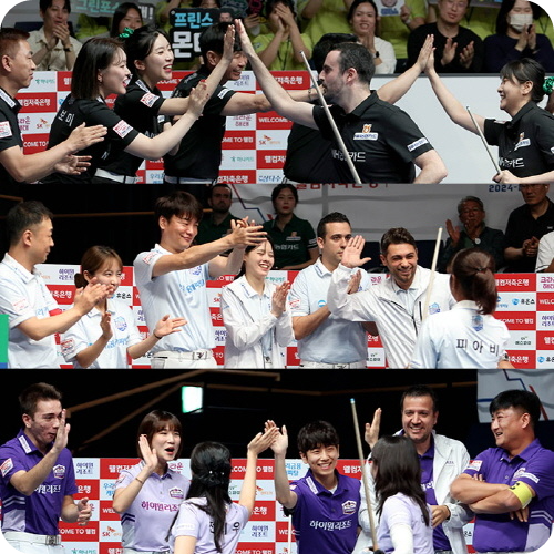 PBA 팀리그 3라운드 NH농협카드 우리금융캐피탈 하이원리조트 우승 시나리오 최종 경기 결과 4라운드 일정