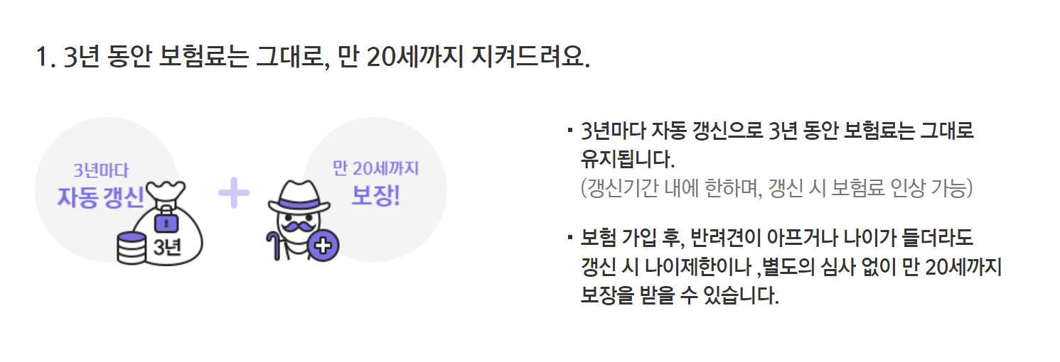 펫보험 메리츠화재 펫퍼민트