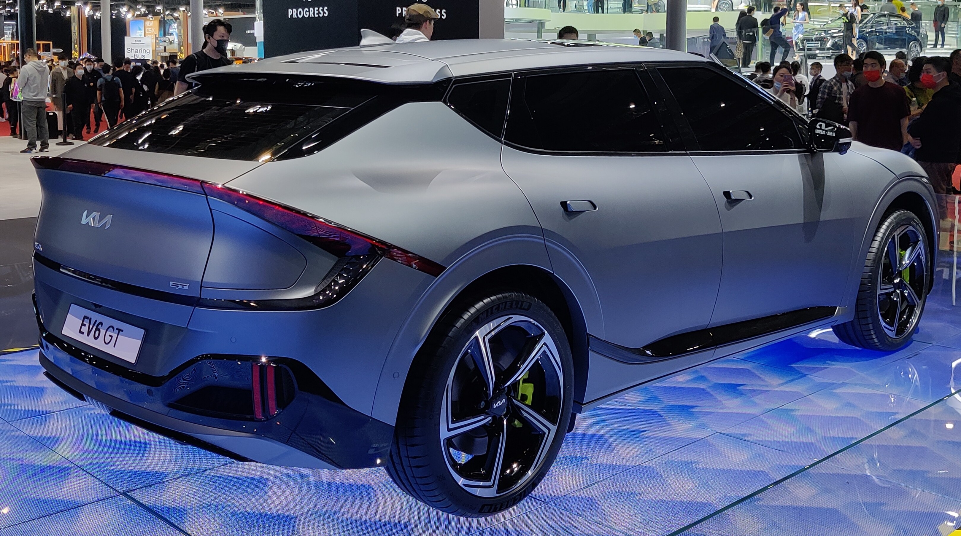 EV6 뒷모습