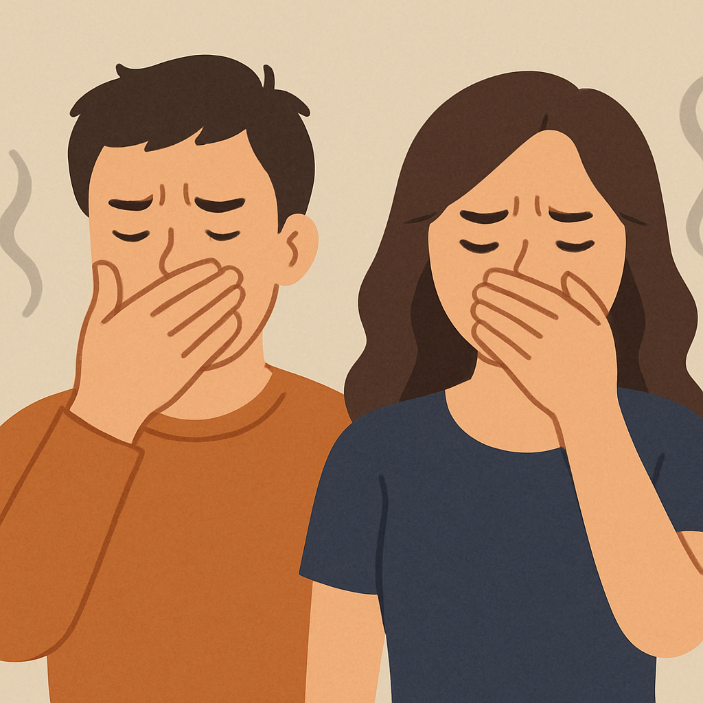 입 냄새 원인과 없애는 방법 (위장 문제?)