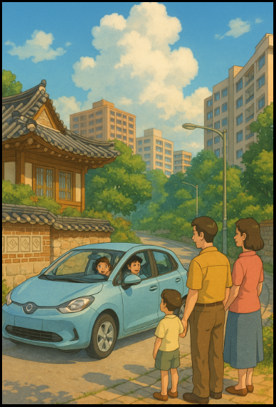 전기자동차 홍보 포스터