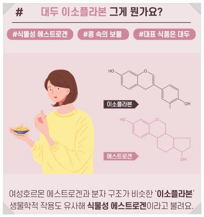 이소플라본 (대두 추출물)