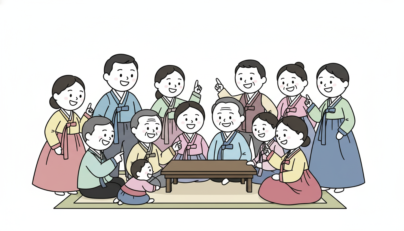 혈족과 인척의 촌수 차이 및 법적 상속 관계 분석