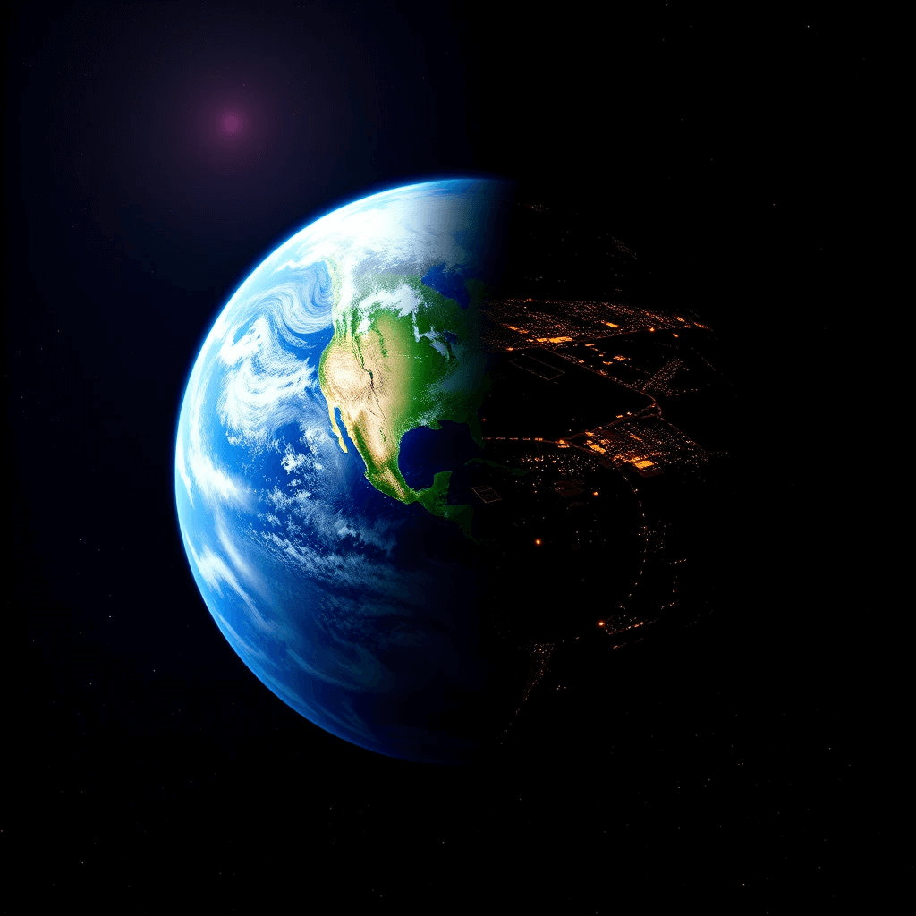 우주에서 지구를 보는 꿈 해몽