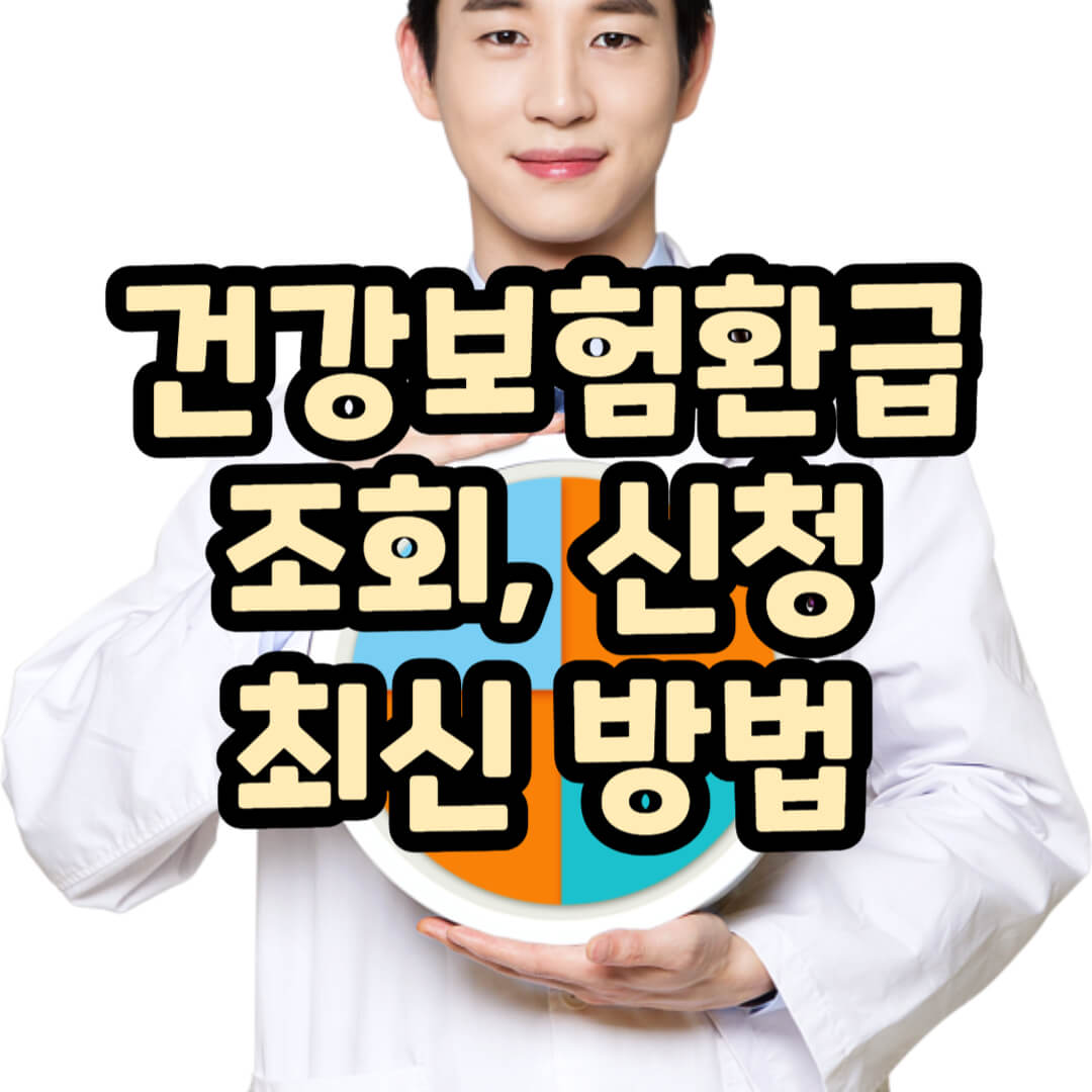 건강보험 환급금 조회