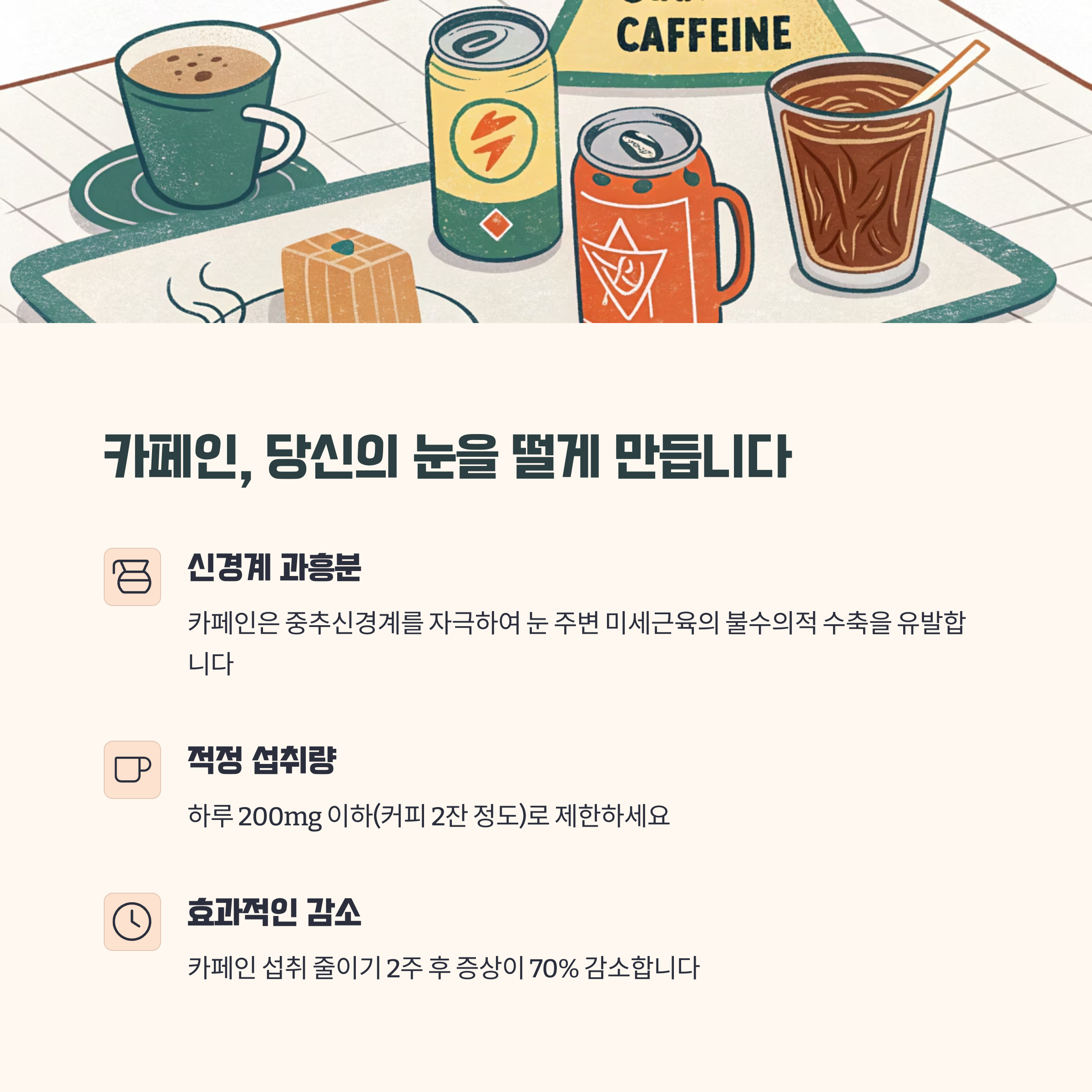 카페인 과다 복용