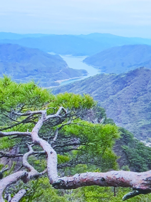 오봉산 등산지도